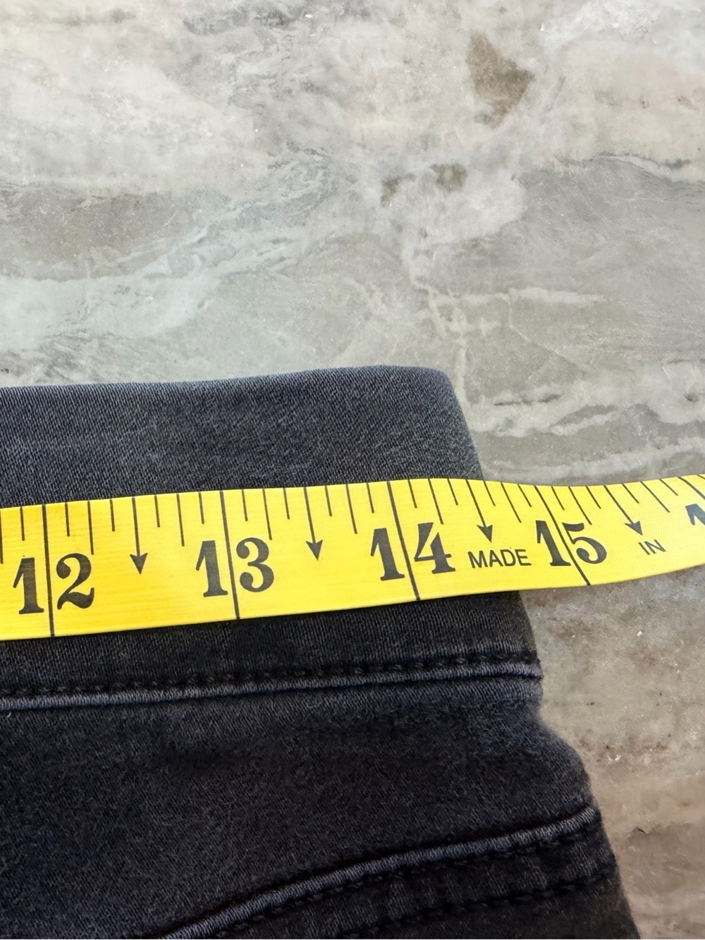 Nine West Jeans Pull-On Skinny Jeans Women’s 8 Black Stretch Mid Rise Jeggings - Picture 8 of 10